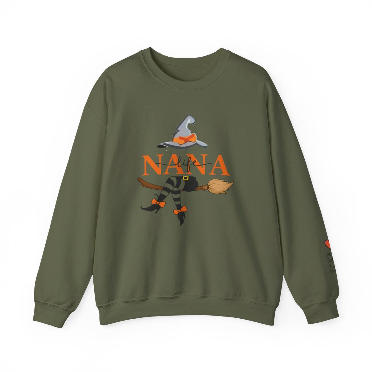 Personalize NANA Witch Sweatshirt