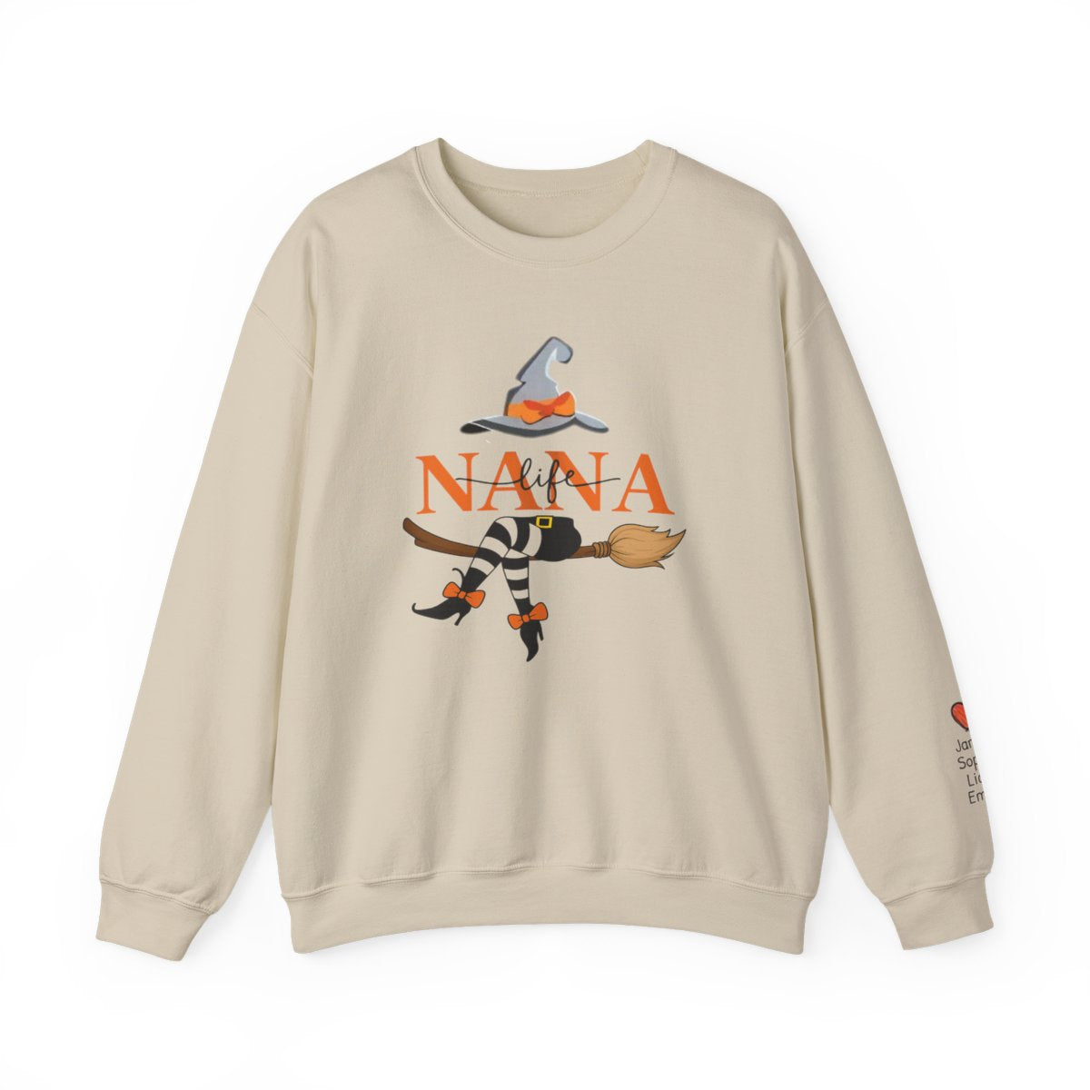 Personalize NANA Witch Sweatshirt