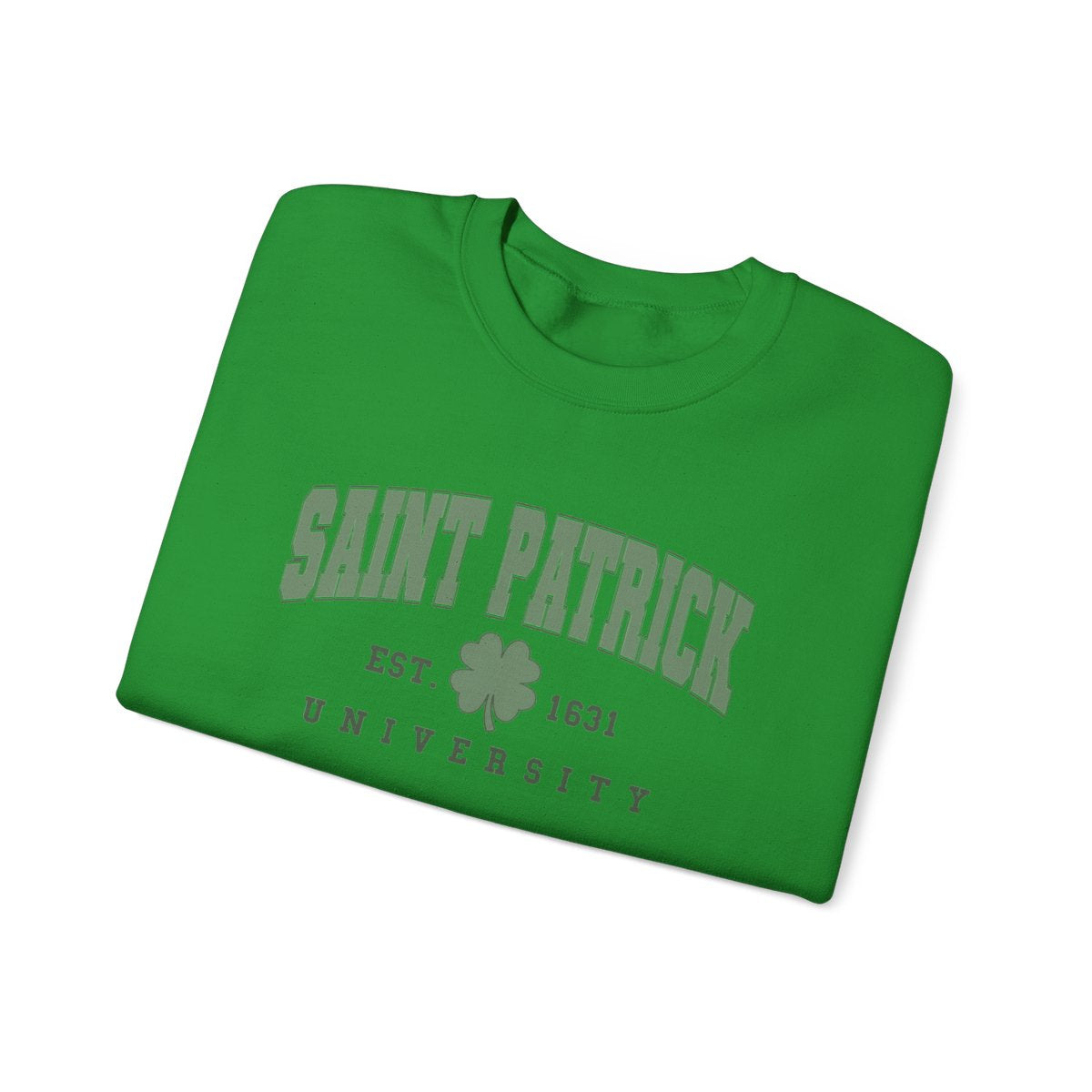 Saint Patrick University Crewneck Sweatshirt, Saint Patrick's Day