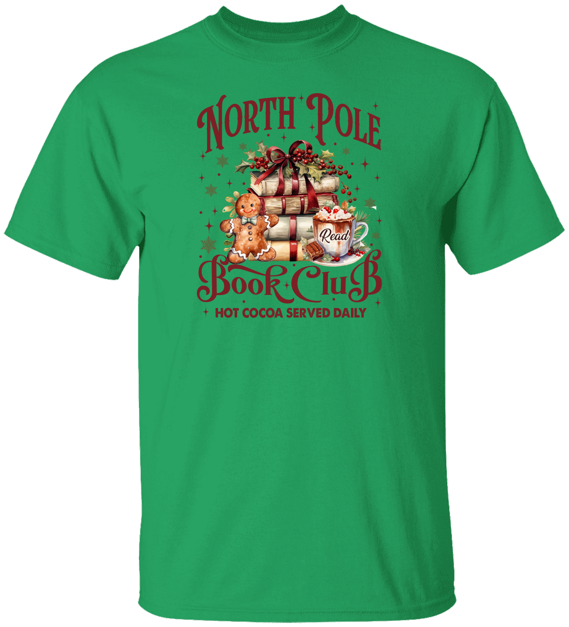 "North Pole Book Club" Holiday T-Shirt/Sweatshirt!