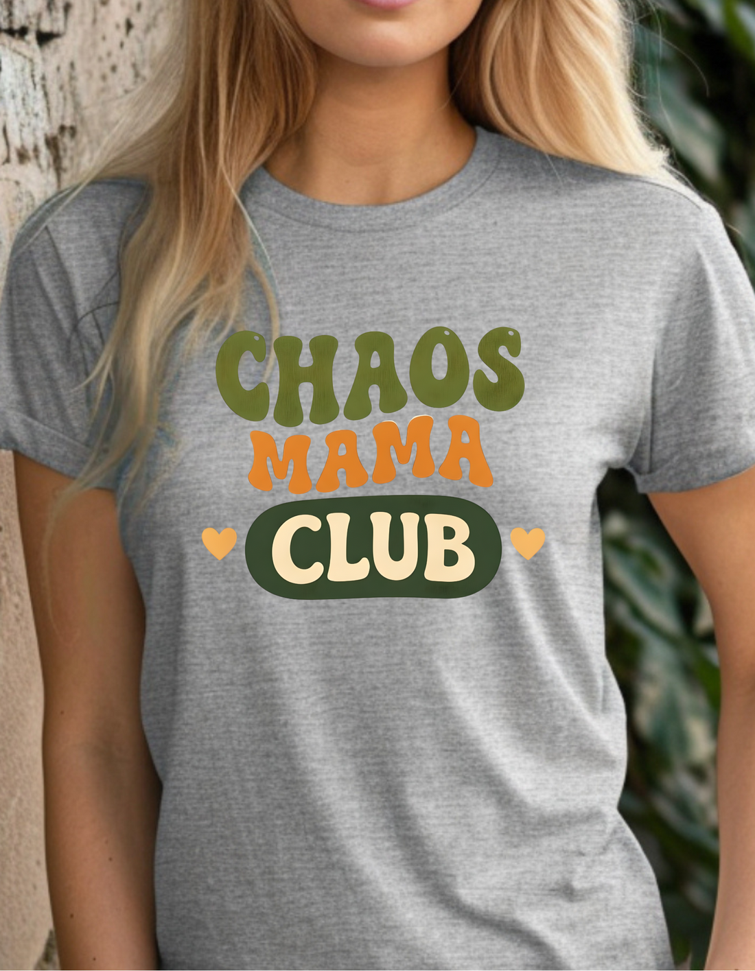 Chaos Mama Club T-Shirt | Funny Mom Life T-Shirt | Cozy Everyday Mom Apparel