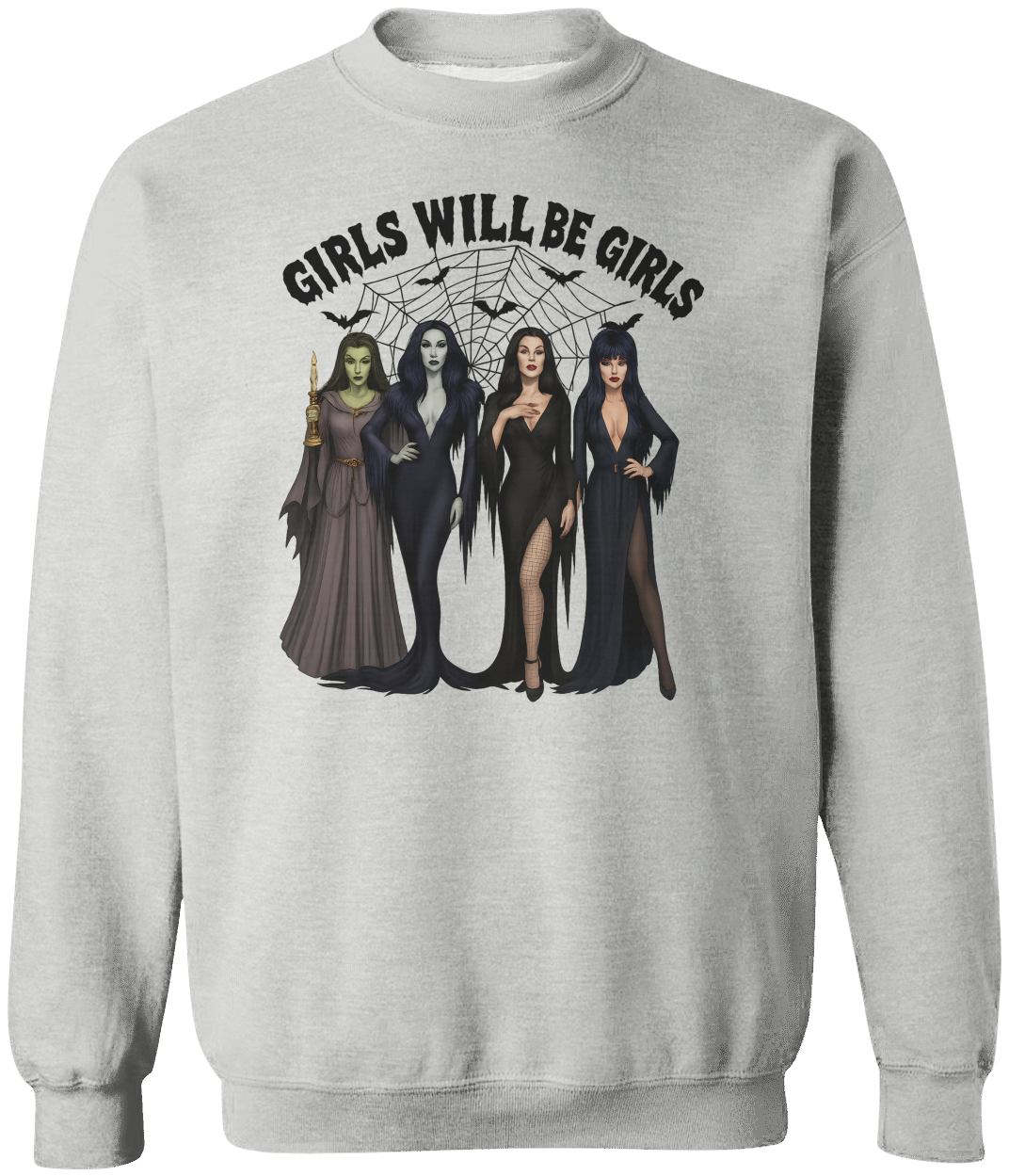 Funny  "Girls Will Be Girls" Halloween Sweatshirt!