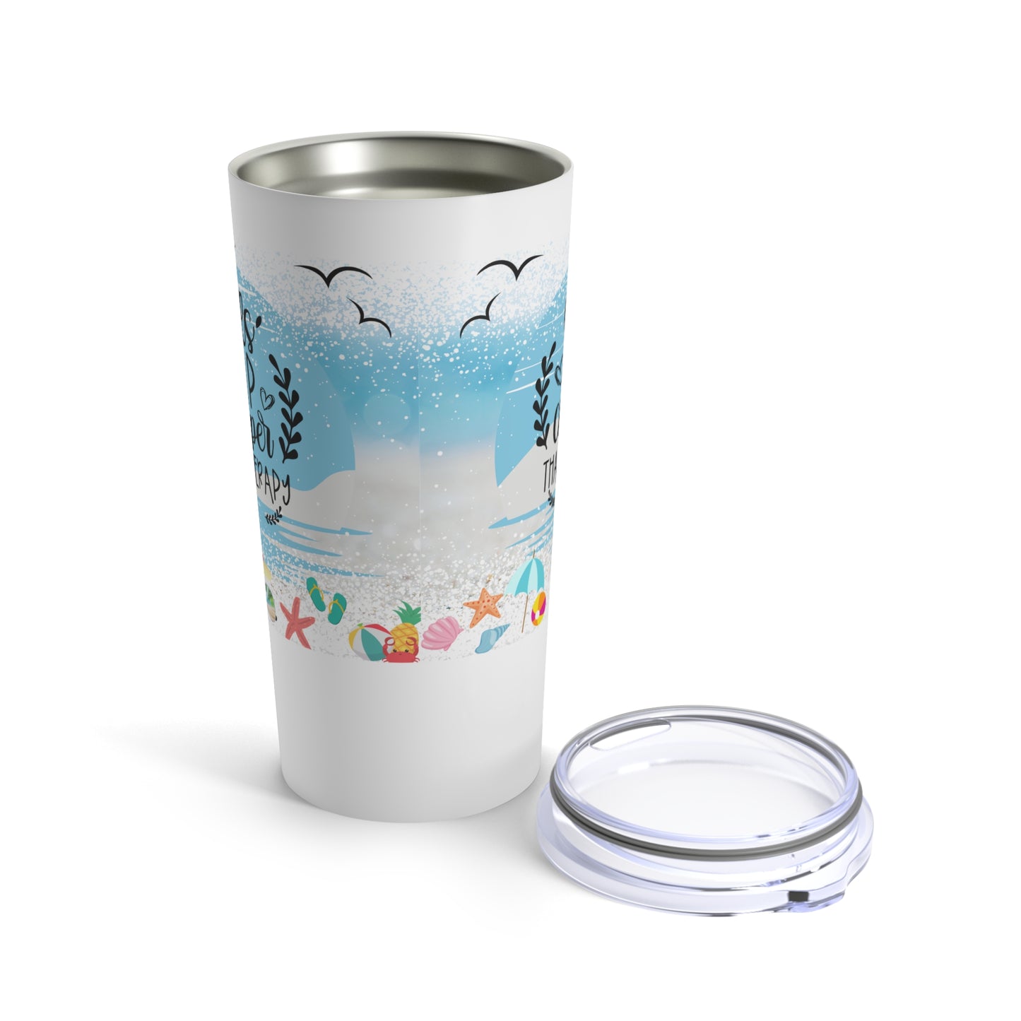 "Girls Trip Cheaper Than Therapy" Stainless Steel 20z Tumbler