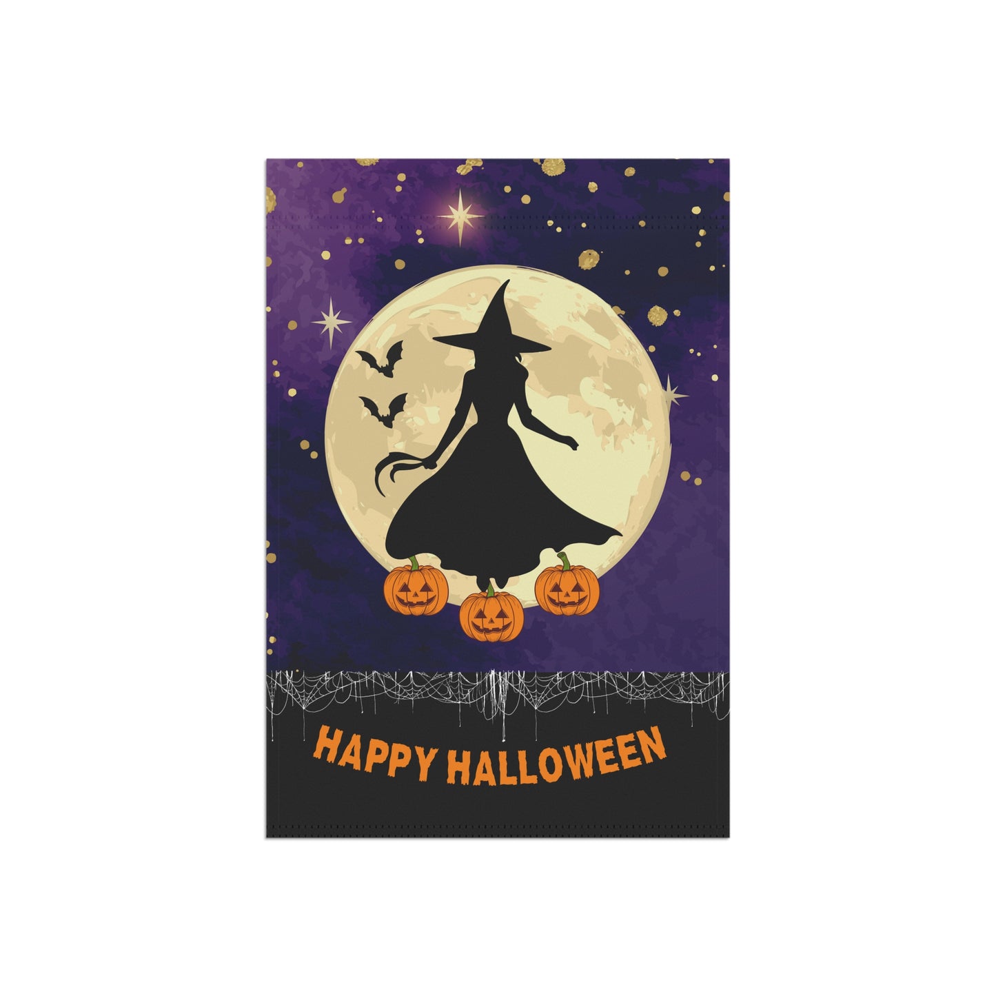 "Happy Halloween" Garden & House Banner