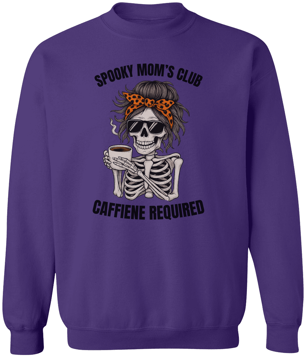 Spooky Mom's Club Sweatshirt - Cozy Halloween Wear