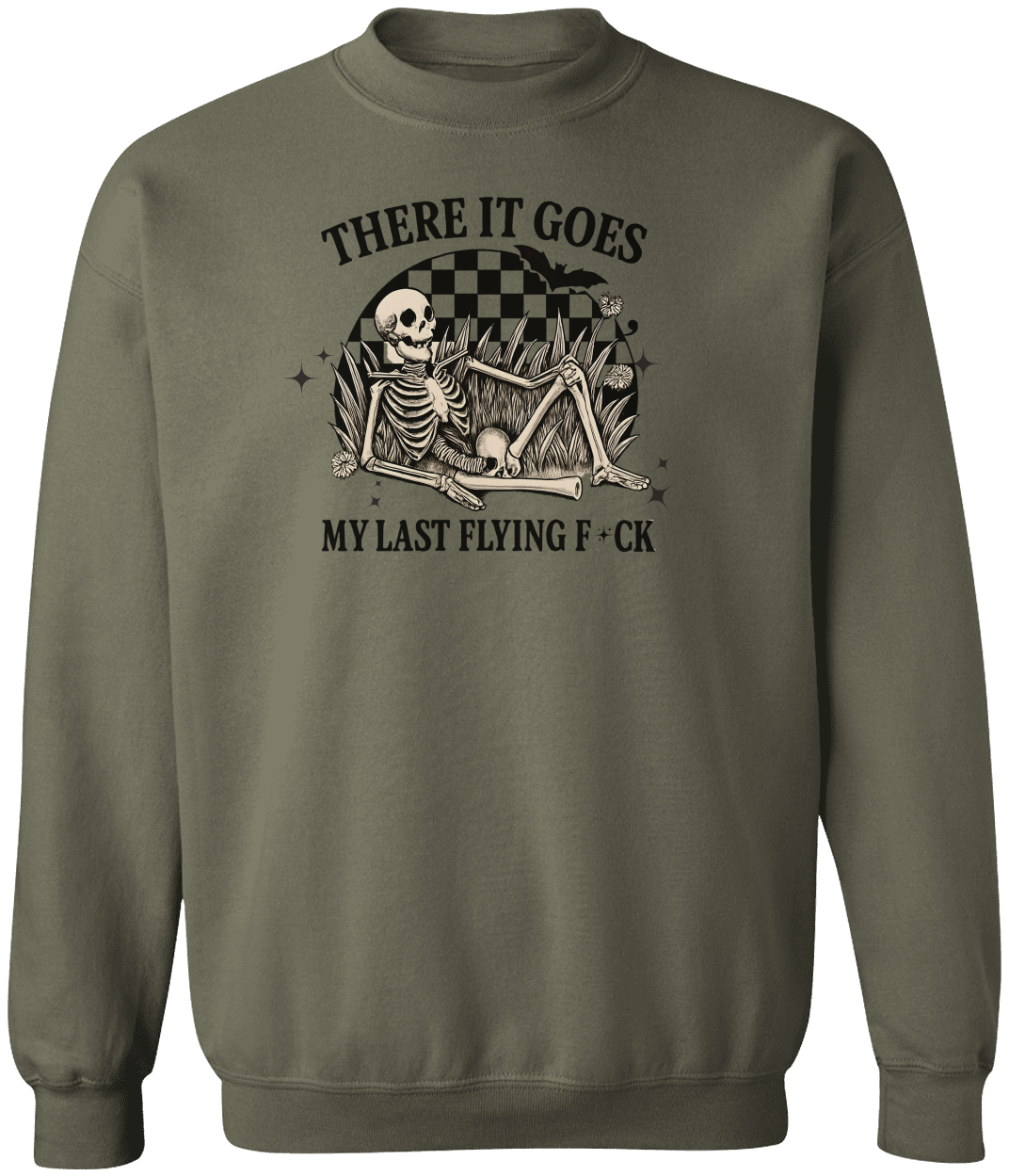 Funny "There It Goes" Halloween Graphic Sweatshirt