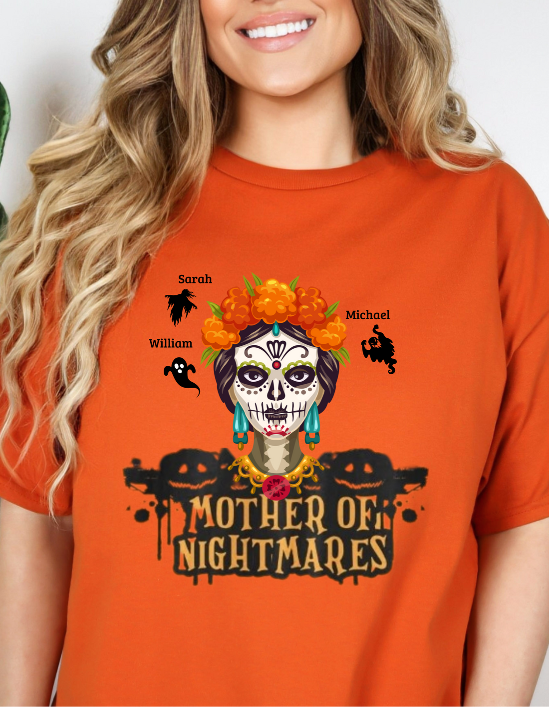 Custom "Mother of Nightmares" Halloween Funny Tee