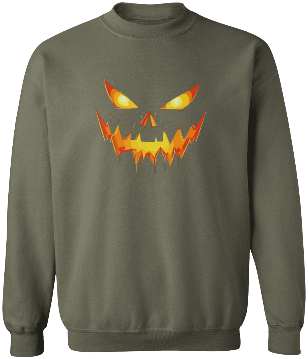 Halloween, jack-o’-lantern, pumpkin face,Cotton Tee