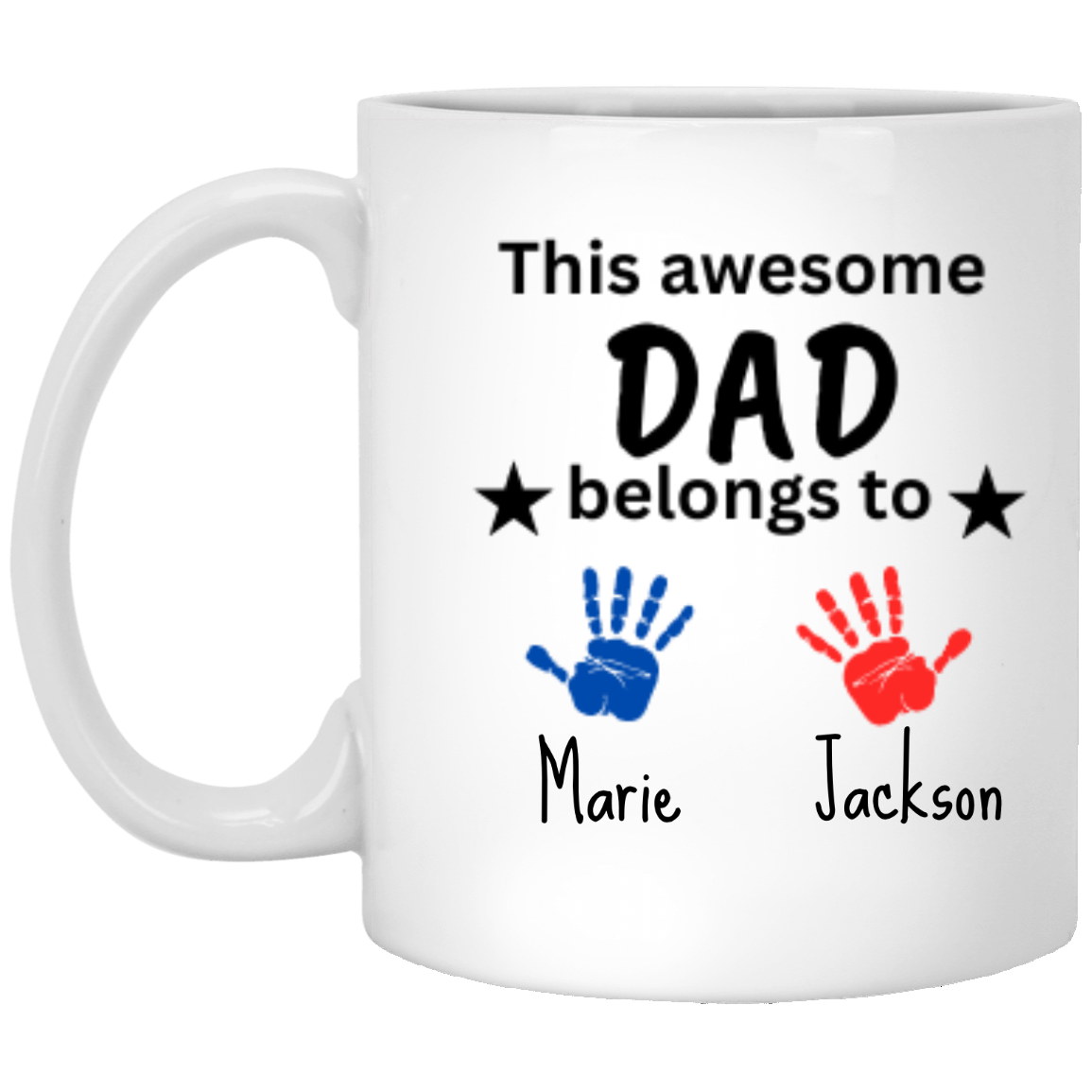 Awesome Dad 11 oz. White Mug