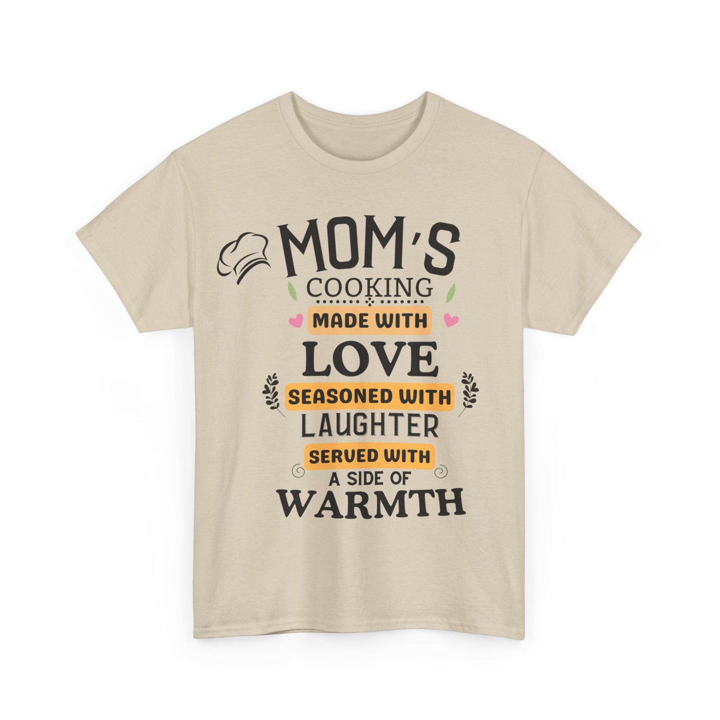 Mom's Kitchen 'Seasoned with Laughter" T-Shirt