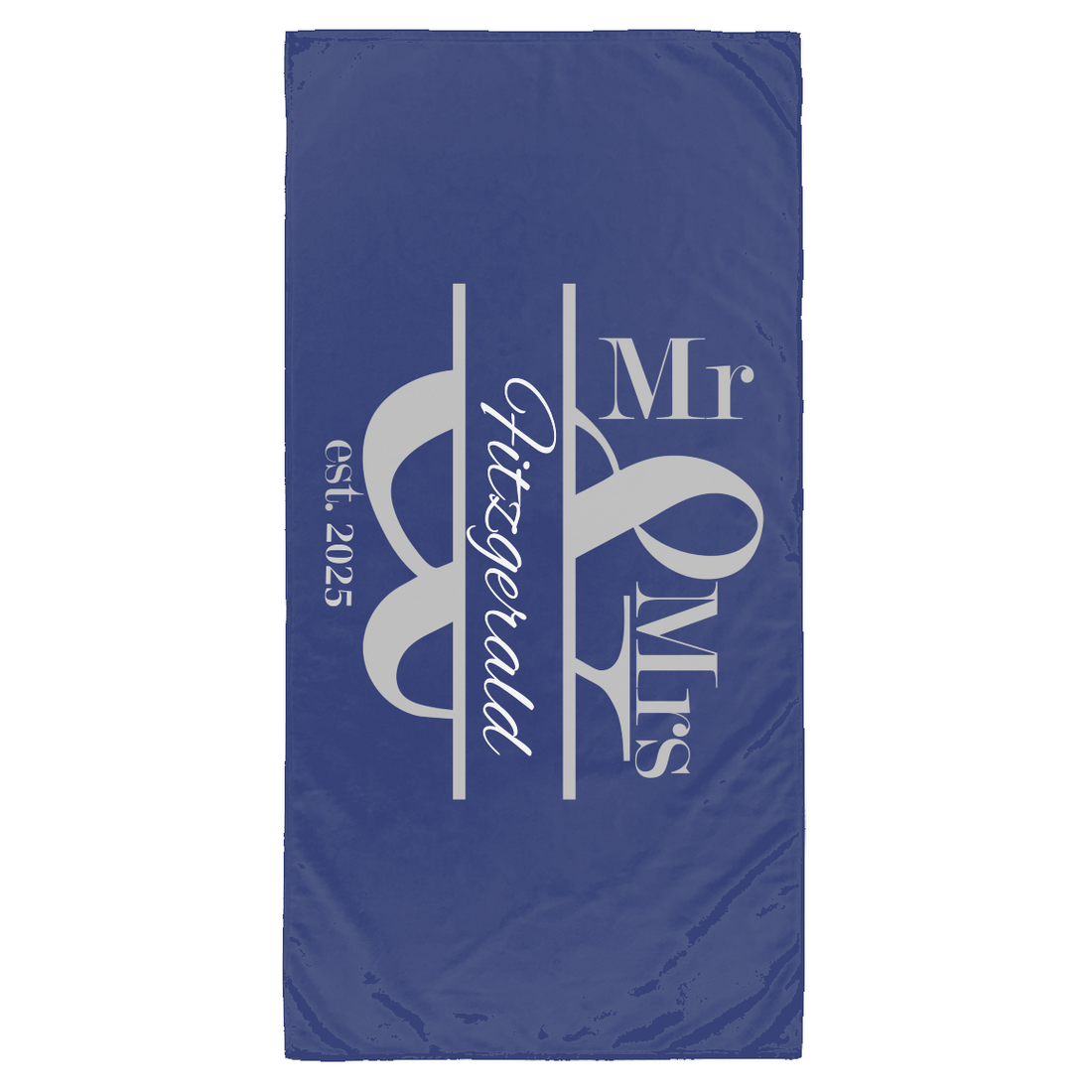 Mr. and Mrs. Vacation and Summer Beach Towel | Bridal Gift!