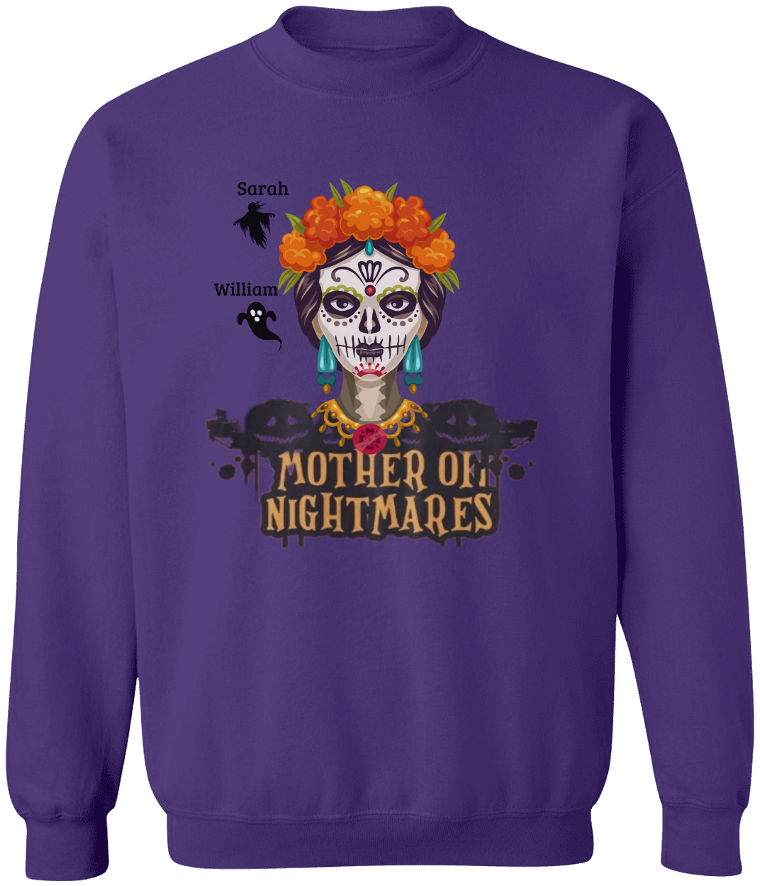 Mother of Nightmares Halloween Sweatshirt – Personalized Mom Sweatshirt