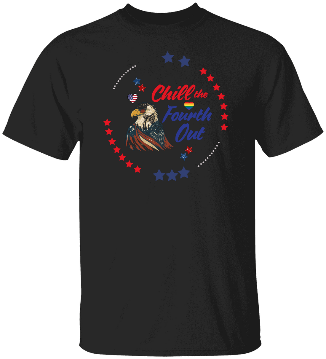 Chill The Fourth Out Shirt, Pride 4th Of July T-shirt, Independence Day Tee