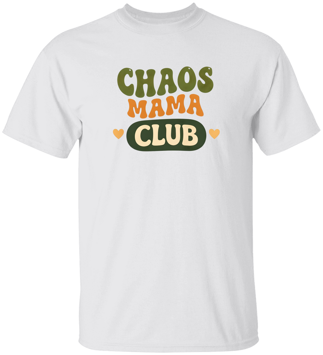 Chaos Mama Club T-Shirt | Funny Mom Life T-Shirt | Cozy Everyday Mom Apparel