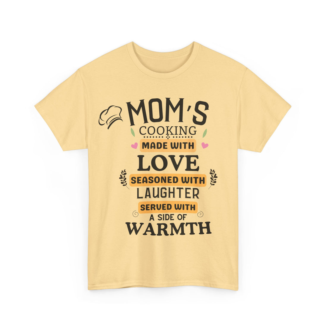Mom's Kitchen 'Seasoned with Laughter" T-Shirt
