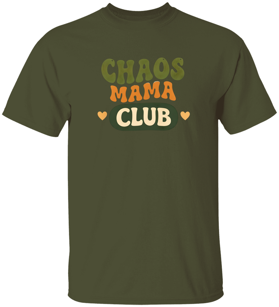 Chaos Mama Club T-Shirt | Funny Mom Life T-Shirt | Cozy Everyday Mom Apparel