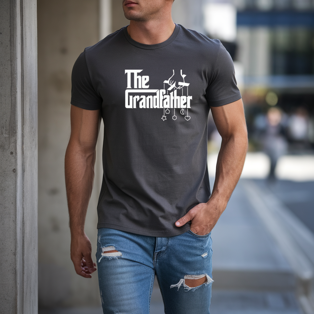 The Grandfather T-Shirt , Gift for Grandpa , Paternity Shirt , Fathers Day Gift