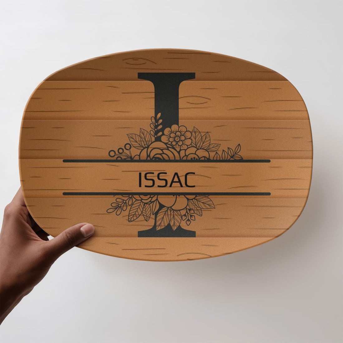 “The Personalized Platter Every Dad Will Use This Father’s Day”, “Add your family name “Customize Your Platter Below”