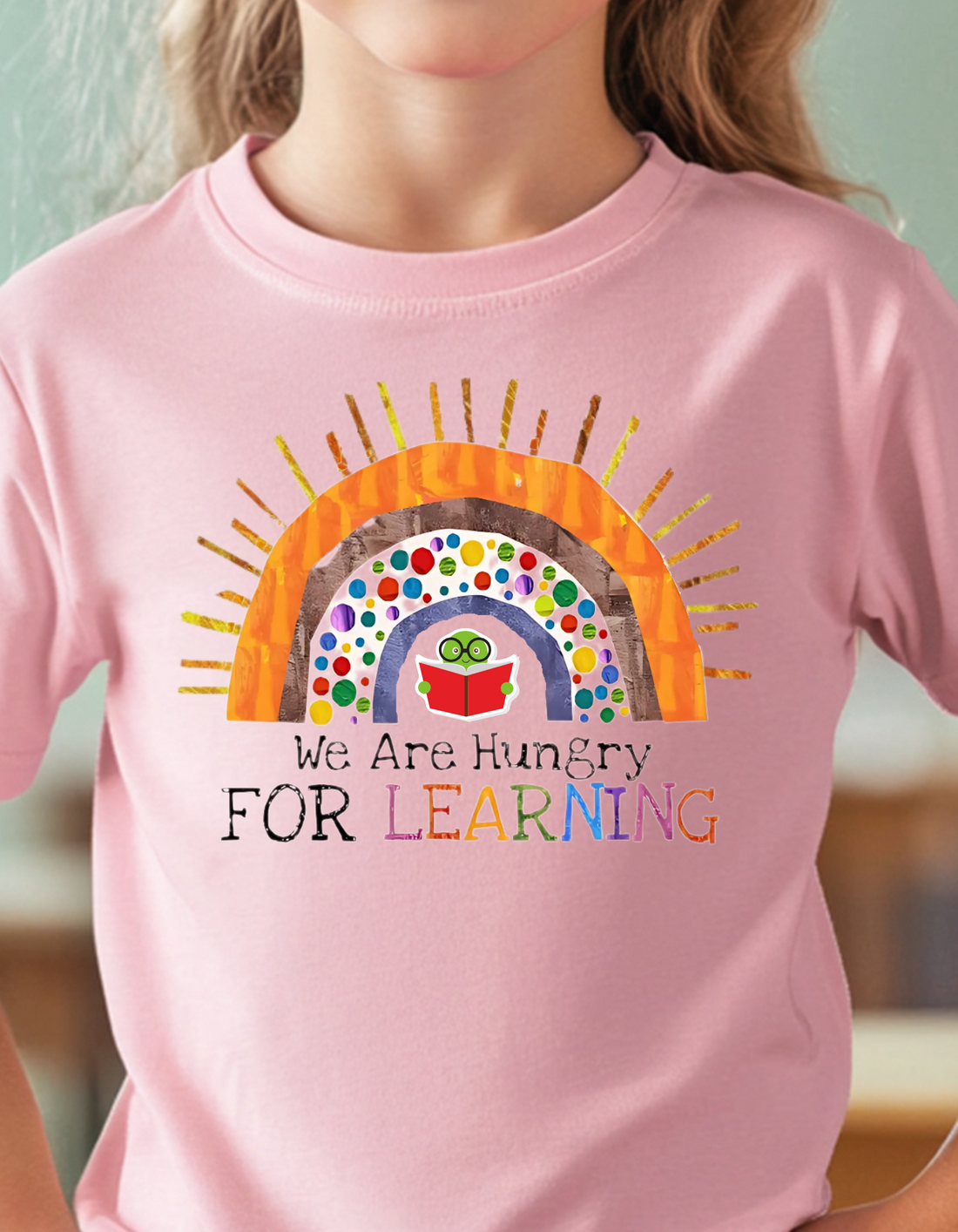 We Are Hungry For Learning Shirt, Back To School Gift, 1st Day Of School!