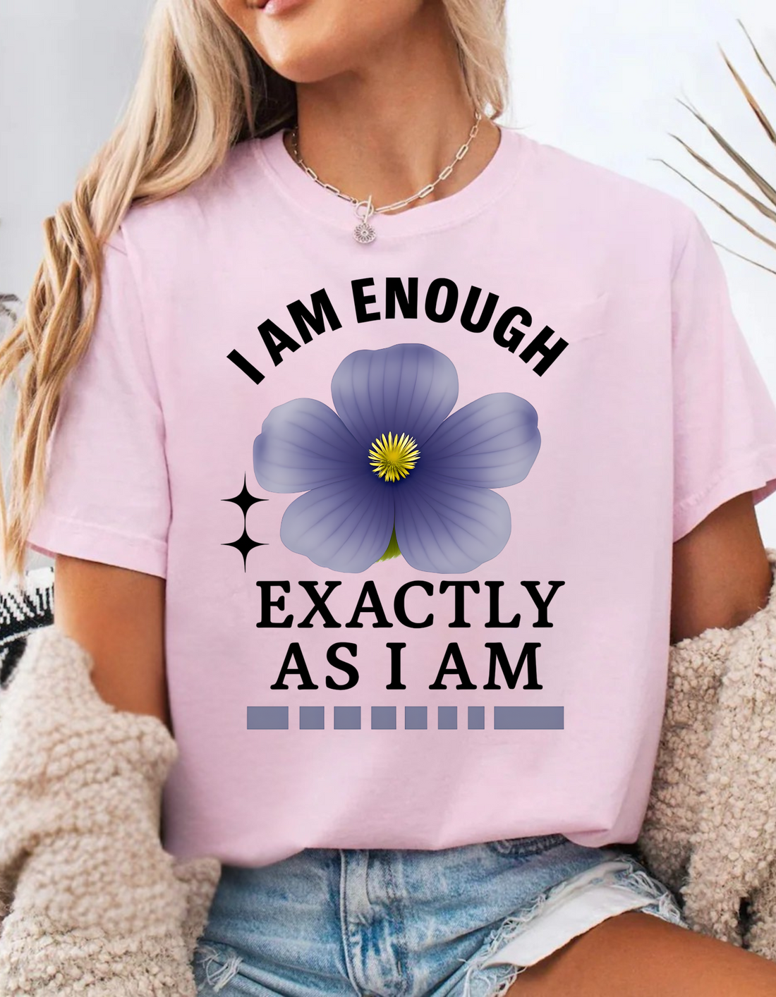Affirmation Meets Fashion. Let your outfit speak self-love into every room you walk into. Affirmation T-Shirt