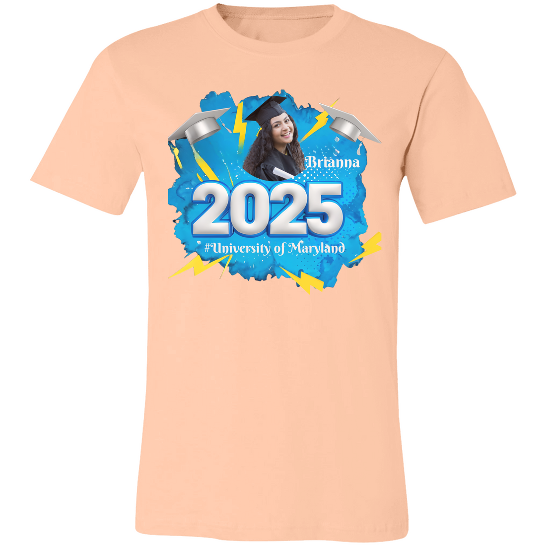 Personalized Graduation 2025 Shirts, Senior Grad Shirt, Custom Photo Tee