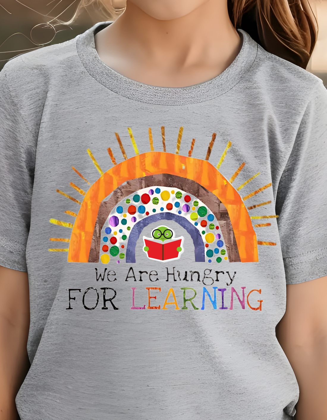 We Are Hungry For Learning Shirt, Back To School Gift, 1st Day Of School!