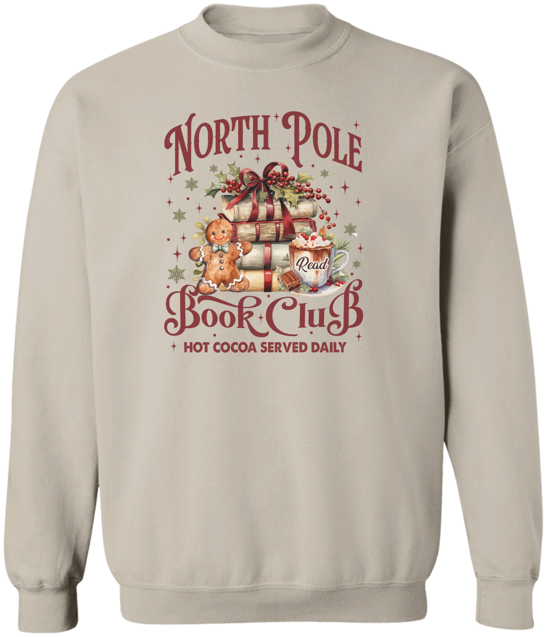 "North Pole Book Club" Holiday T-Shirt/Sweatshirt!