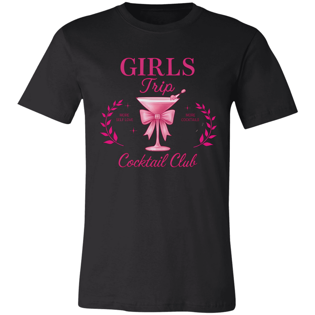 Girls Trip Cocktail Club, Girl Travel Club Tee, Summer Vibes Gift