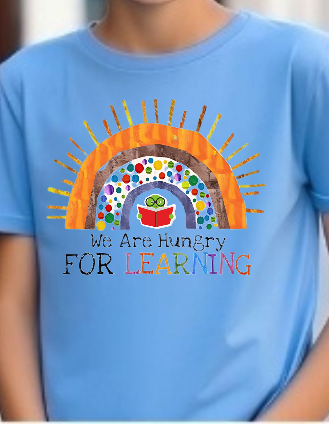 We Are Hungry For Learning Shirt, Back To School Gift, 1st Day Of School!