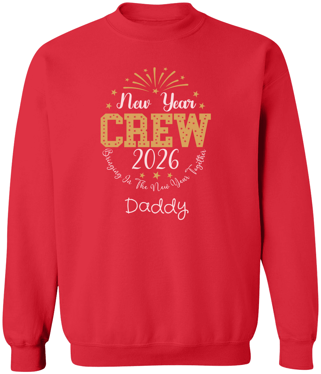 Custom 2026 New Year Family Crew Shirts: Matching Christmas Holiday