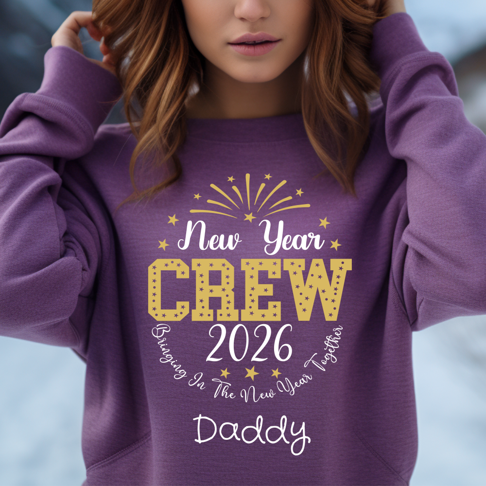 Custom 2026 New Year Family Crew Shirts: Matching Christmas Holiday