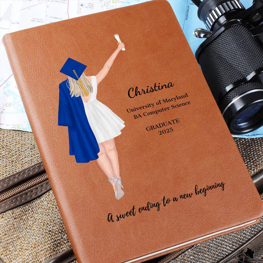 2025 Personalized Graduation Journal |  Her Graduation Keepsake Gift