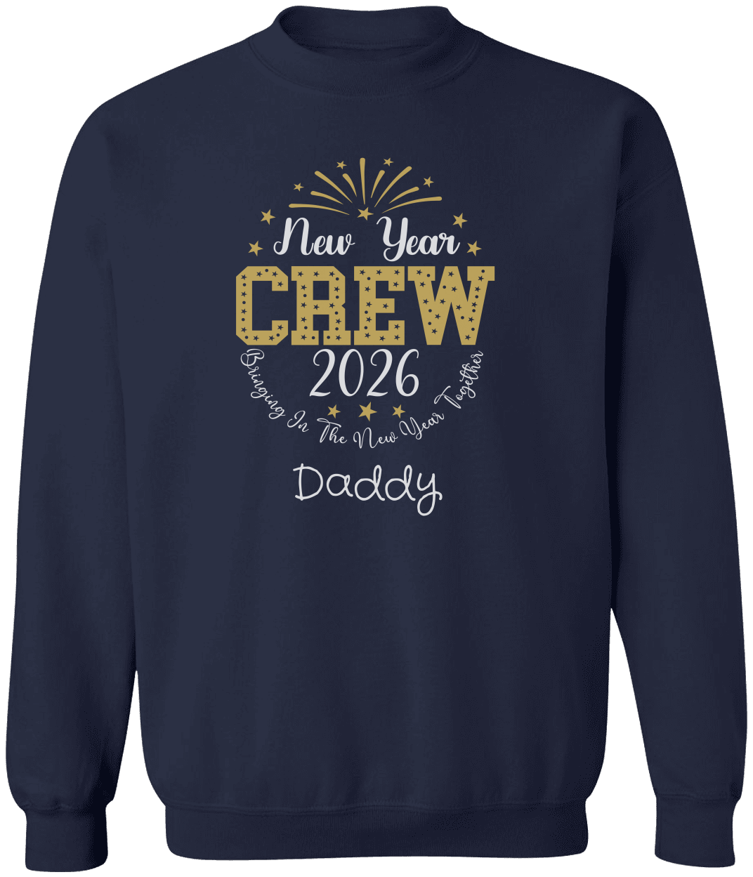 Custom 2026 New Year Family Crew Shirts: Matching Christmas Holiday