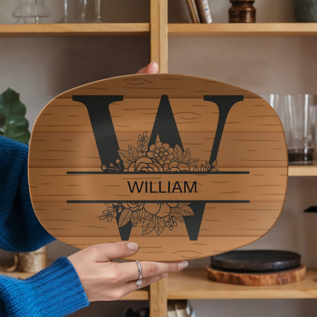 “The Personalized Platter Every Dad Will Use This Father’s Day”, “Add your family name “Customize Your Platter Below”