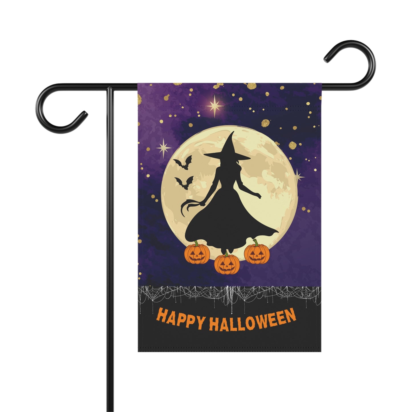 "Happy Halloween" Garden & House Banner