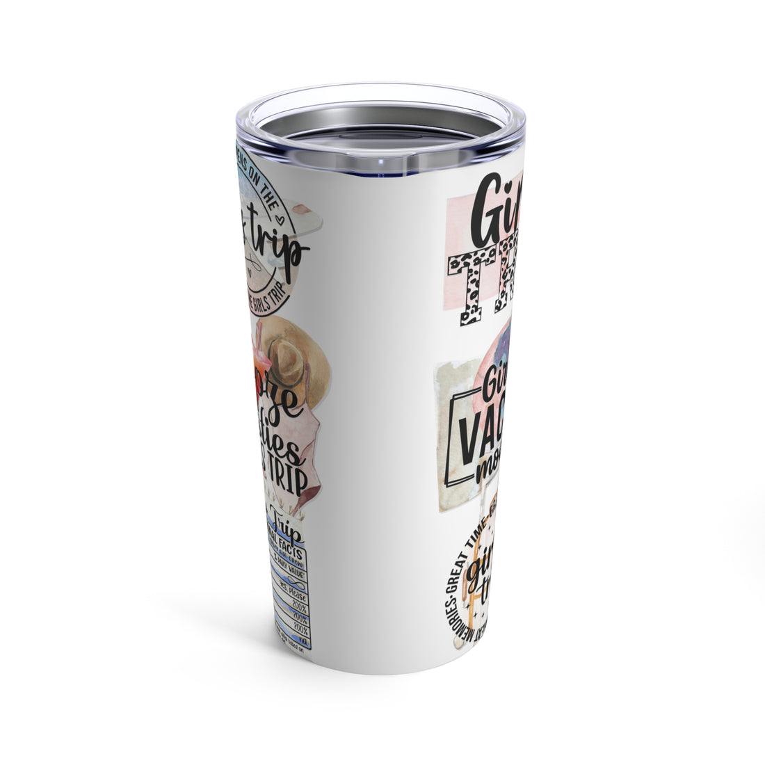 Girl's Trip Cheaper than Therapy Stainless Steel Tumbler 20oz