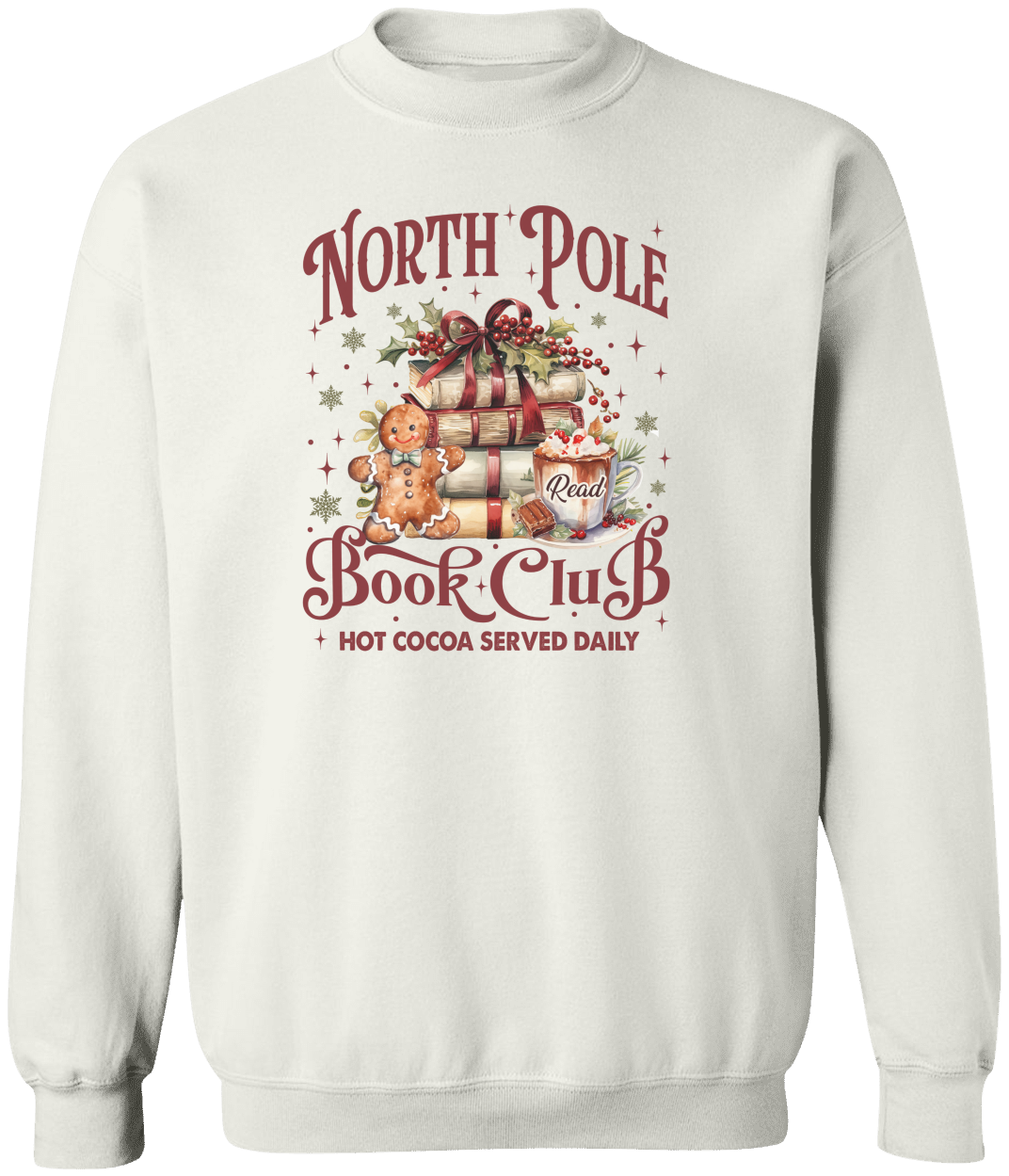 "North Pole Book Club" Holiday T-Shirt/Sweatshirt!