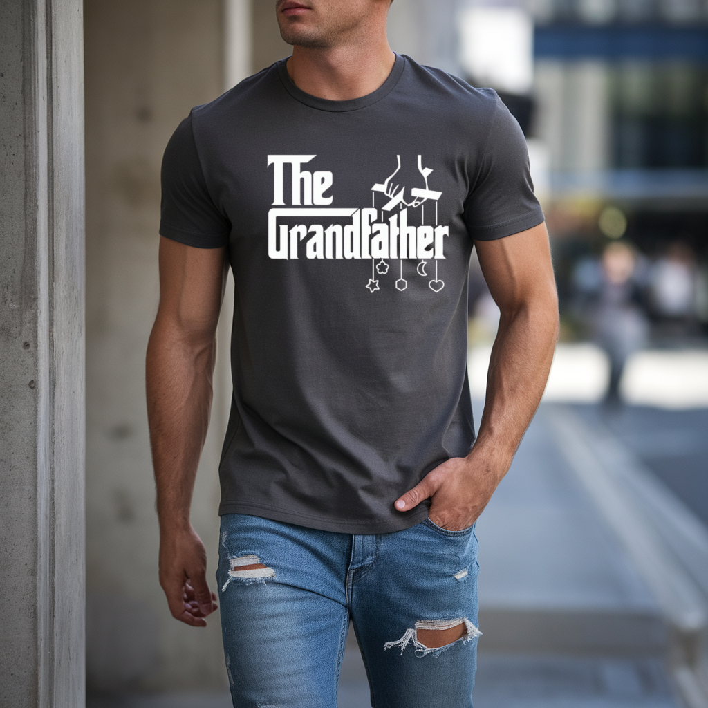 The Grandfather T-Shirt , Gift for Grandpa , Paternity Shirt , Fathers Day Gift