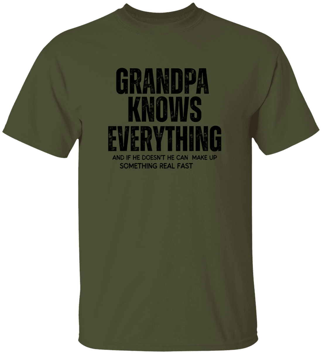 Grandpa Knows Everything, Funny Grandpa Shirt, Best Grandpa Gift