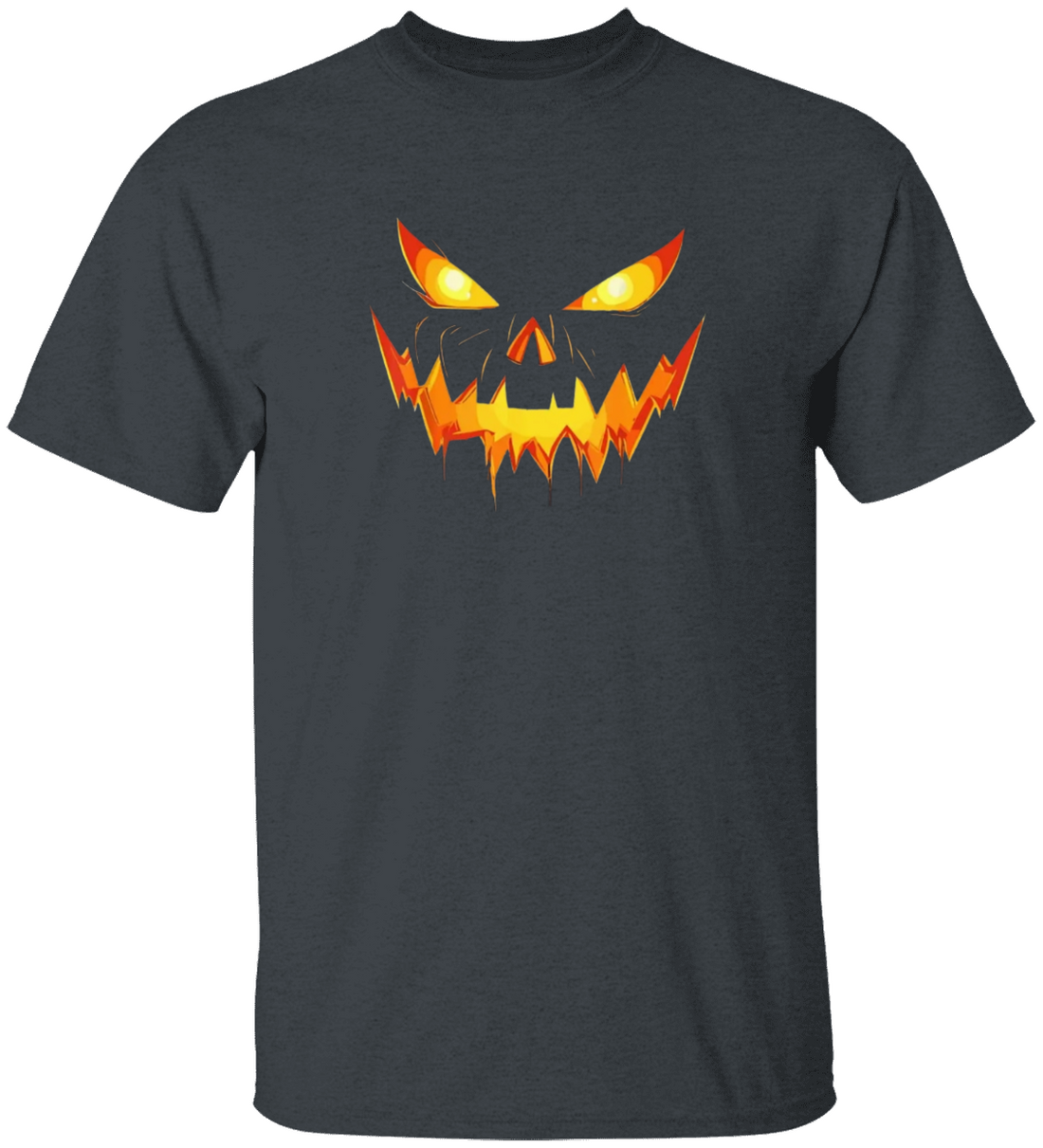 Halloween, jack-o’-lantern, pumpkin face,Cotton Tee