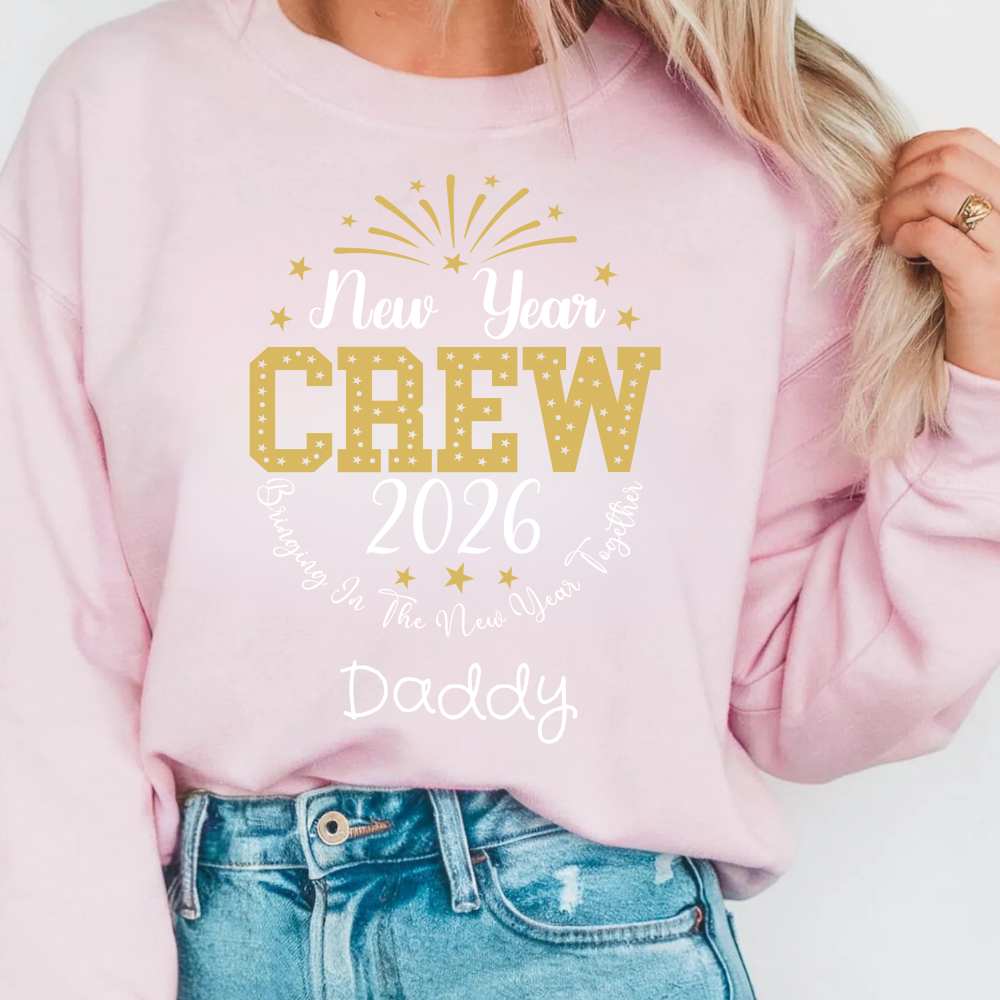 Custom 2026 New Year Family Crew Shirts: Matching Christmas Holiday