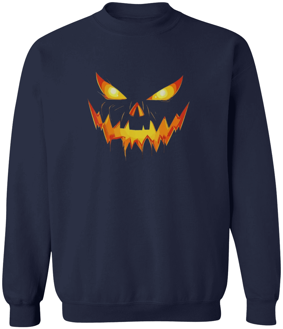 Halloween, jack-o’-lantern, pumpkin face,Cotton Tee