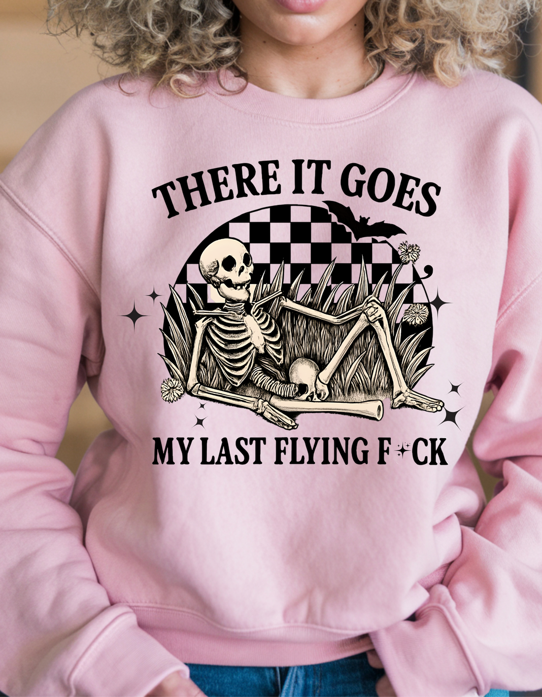 Funny "There It Goes" Halloween Graphic Sweatshirt