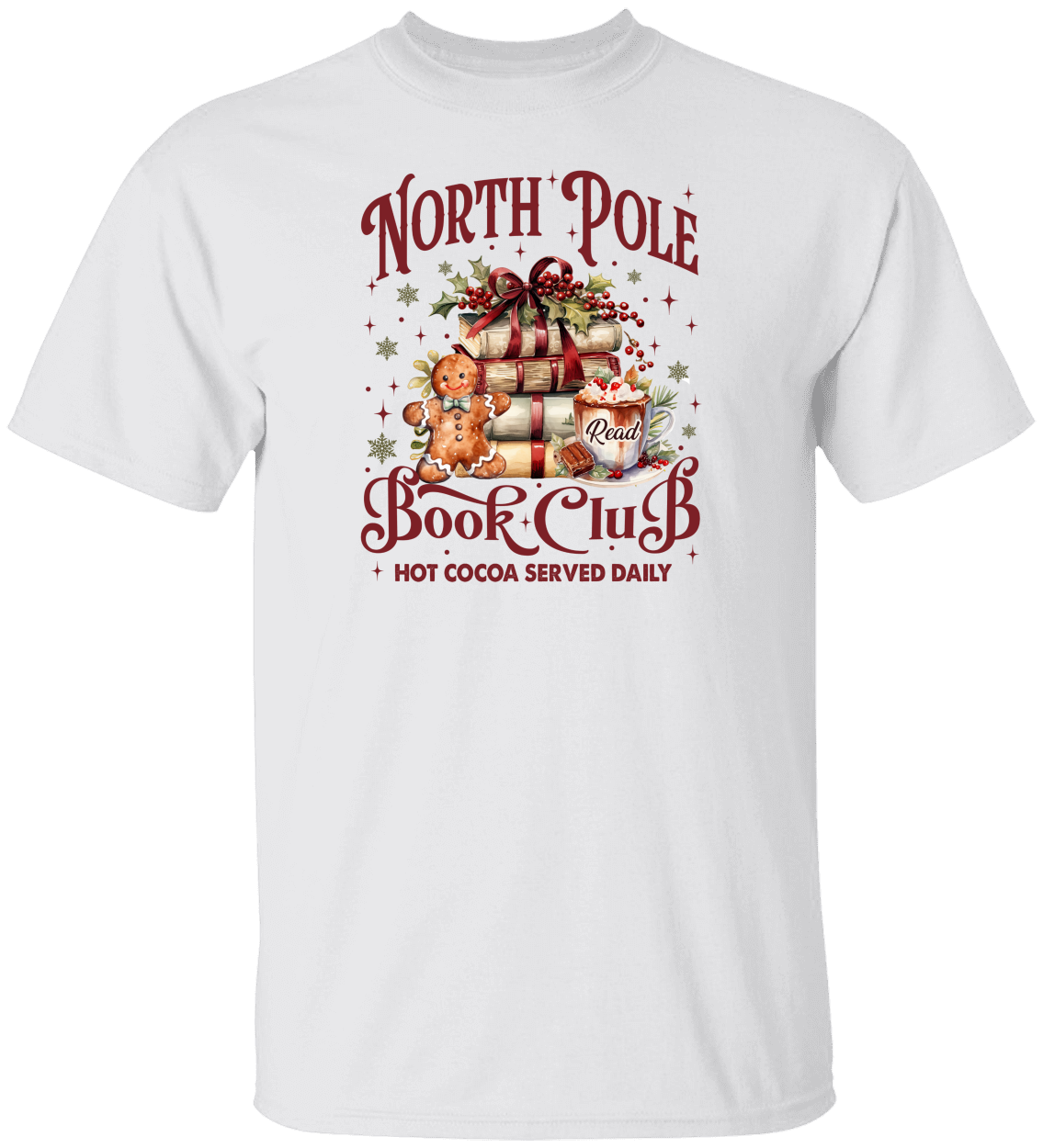 "North Pole Book Club" Holiday T-Shirt/Sweatshirt!