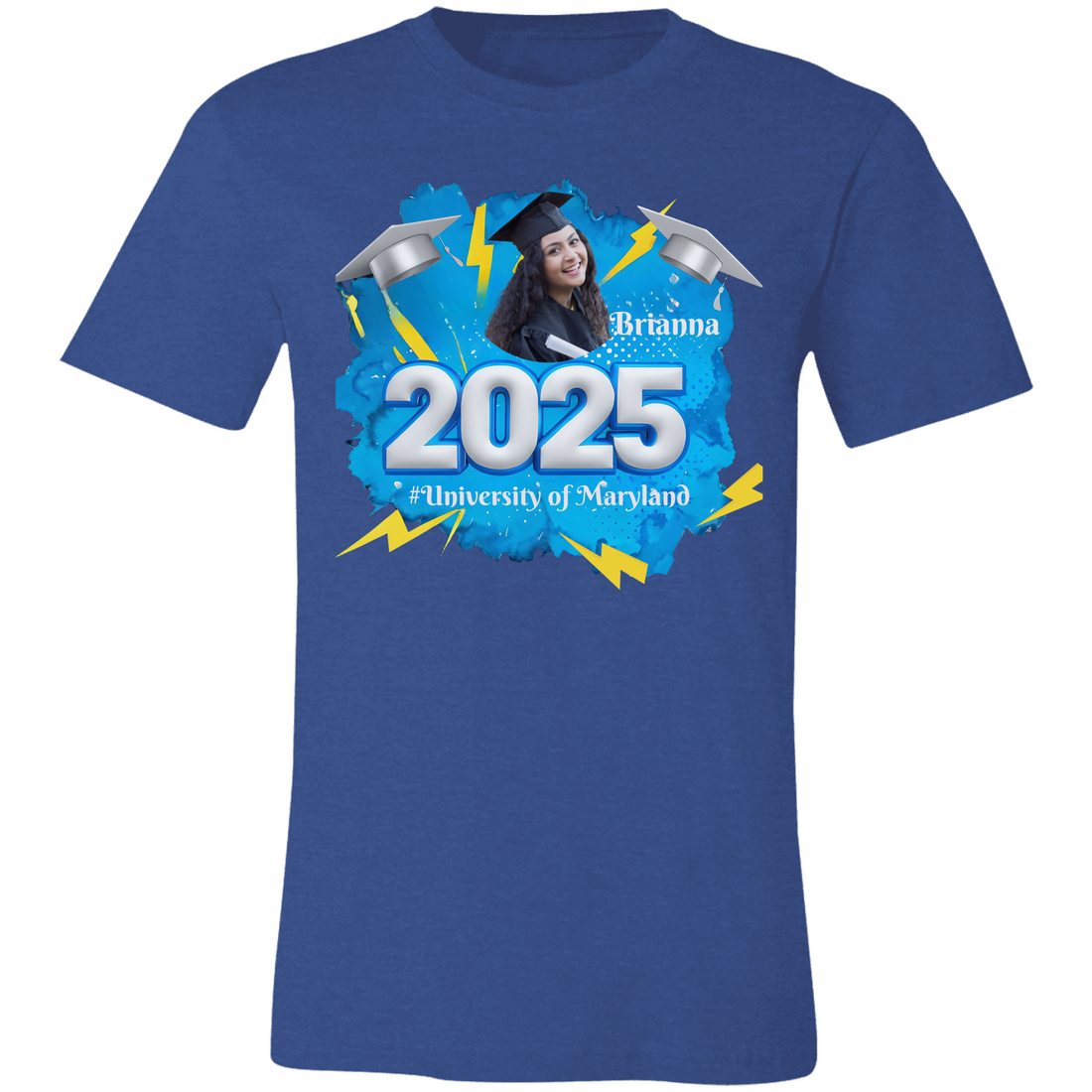 Personalized Graduation 2025 Shirts, Senior Grad Shirt, Custom Photo Tee