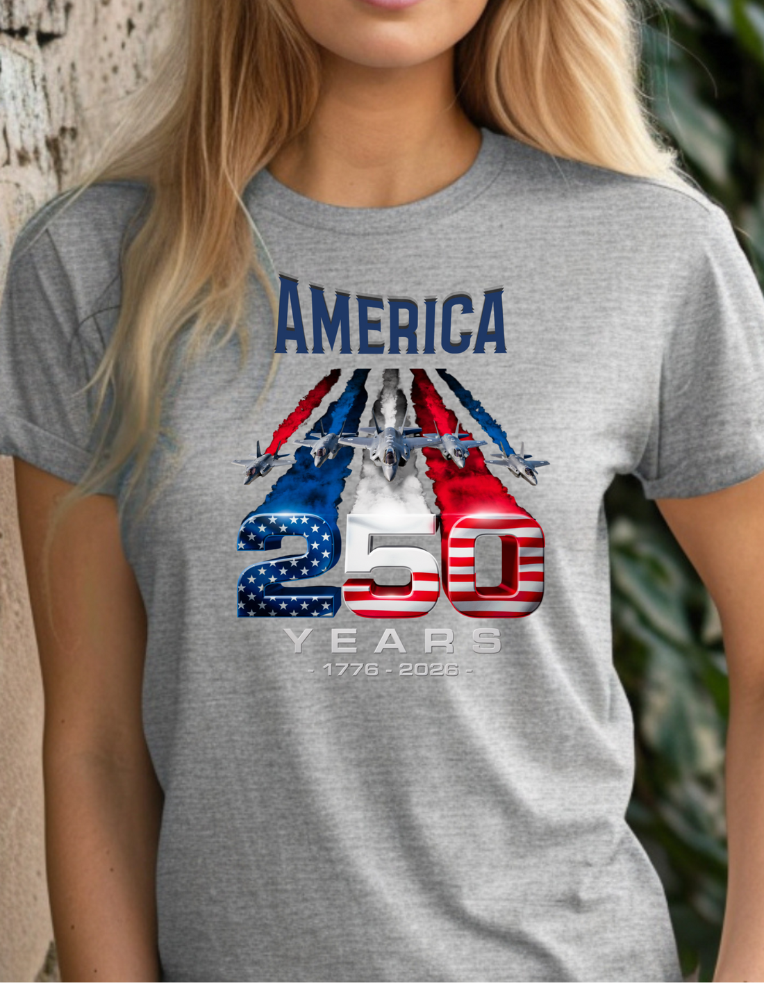 America 250 Years Shirt, Patriotic Tee, Independence Day Gift, American Pride T-Shirt, USA Anniversary Apparel, 1776-2026