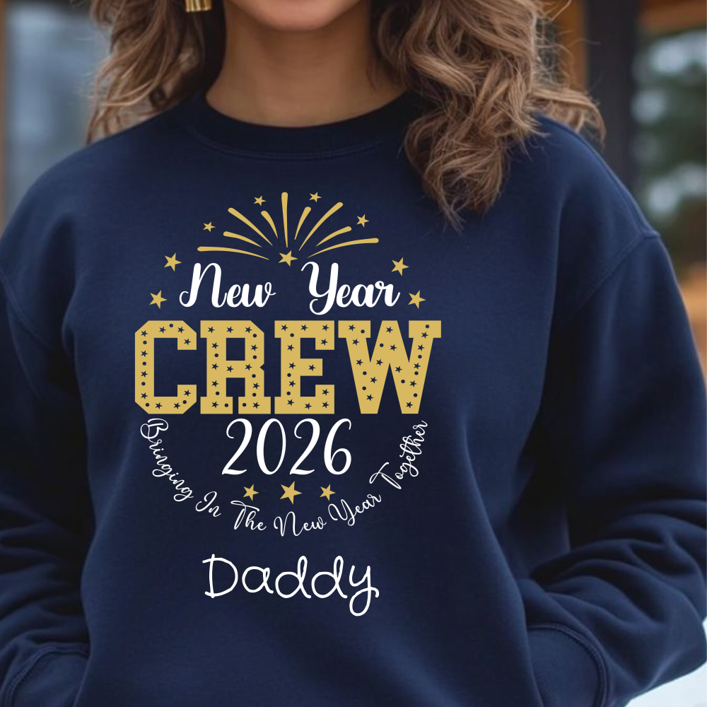 Custom 2026 New Year Family Crew Shirts: Matching Christmas Holiday