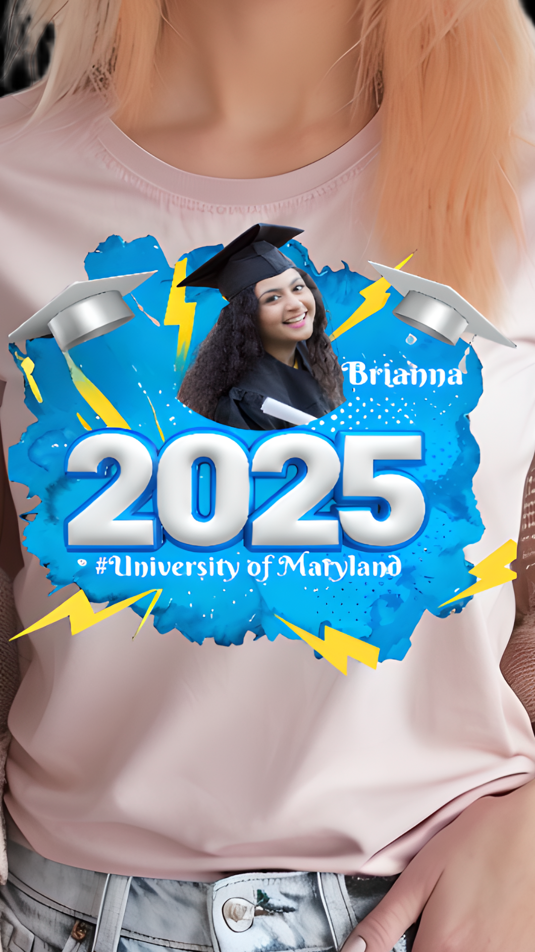 Personalized Graduation 2025 Shirts, Senior Grad Shirt, Custom Photo Tee