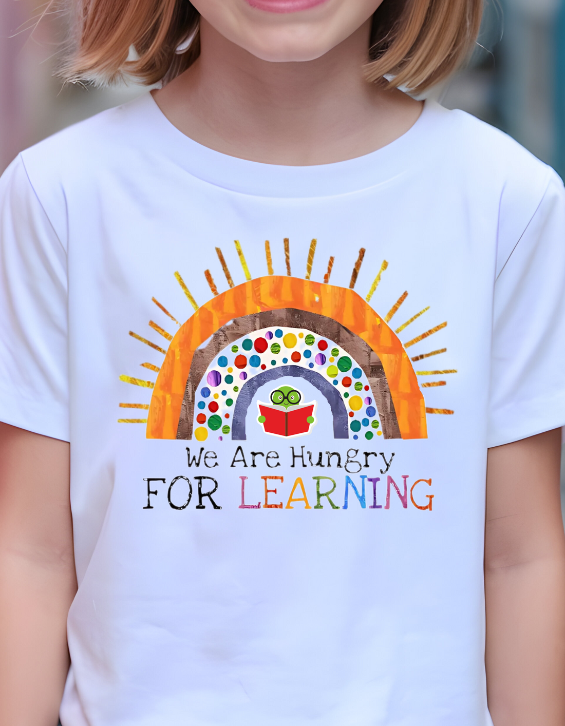 We Are Hungry For Learning Shirt, Back To School Gift, 1st Day Of School!