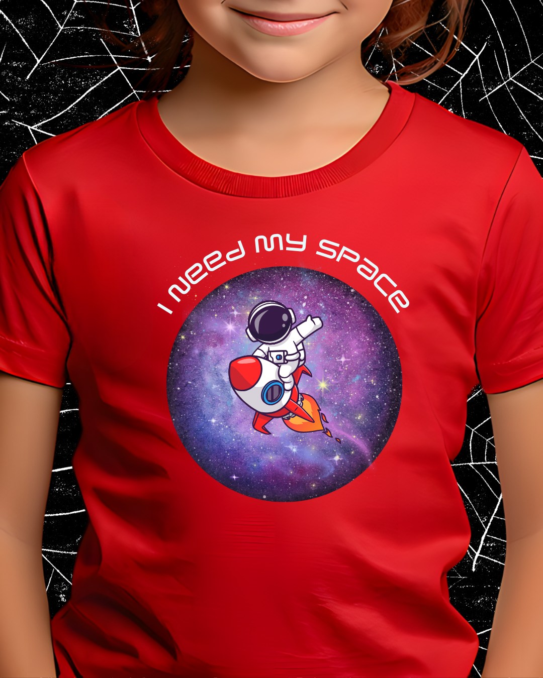 Kids Astronaut Tee, Space Adventure Shirt, Rocketship Graphic Tee, Fun Kids Gift, Cotton Blend Tee